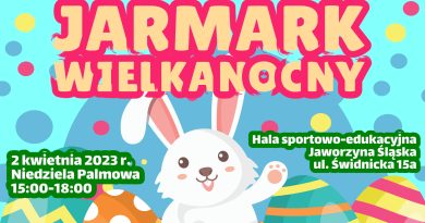 Jarmark Wielkanocny Jaworzyna Śląska banner reklamowy 2023